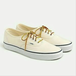Canvas jcrew vans